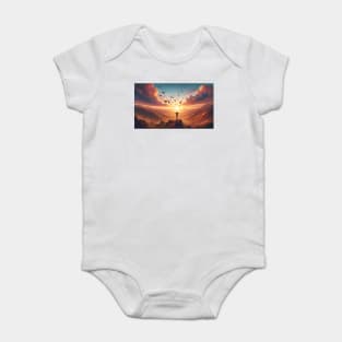 After dark, sun always shines Baby Bodysuit